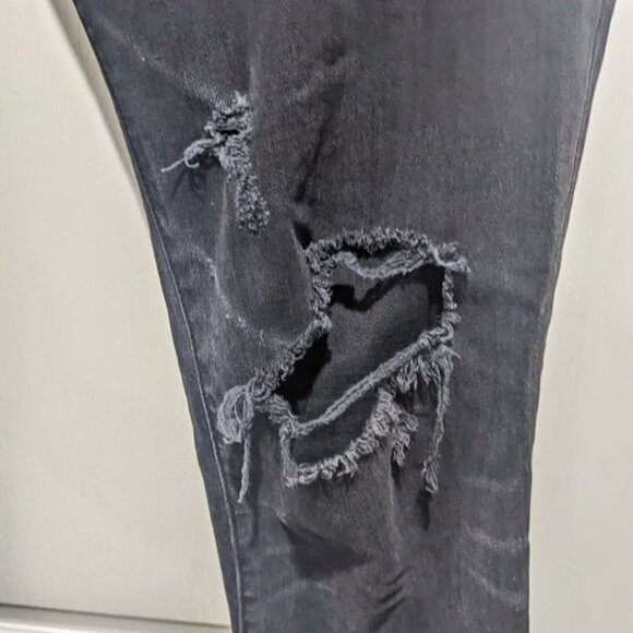 Current/elliott | The Skinny distressed jean in Night - Picture 9 of 12